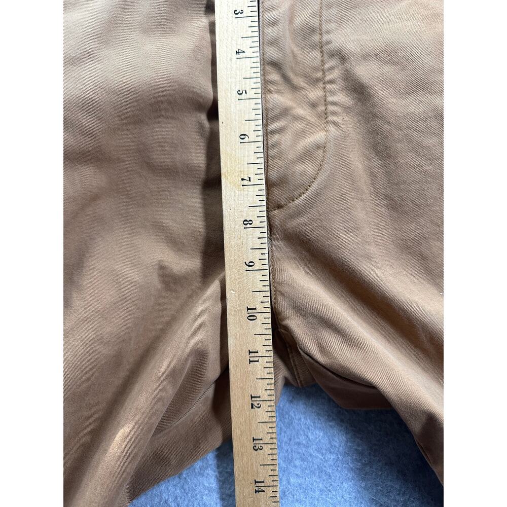 Duck Head Gold School Chino Pants Brown Stretch Twill 33x32 - Picture 6 of 9